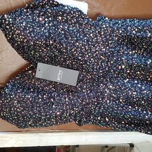 Always cute sequin mini dress